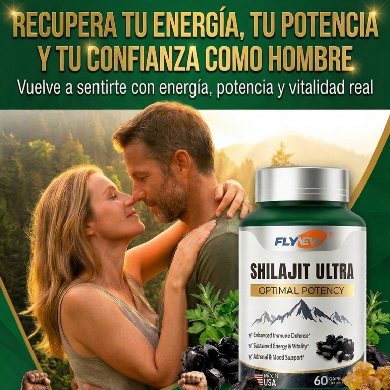 SHILAJIT ULTRA - Energía y Potencia Masculina